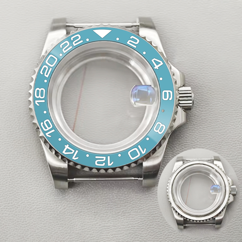 Seiko Watch 5 Sports - Mod Silber SUB Uhrengehäuse, transparente Rückseite,