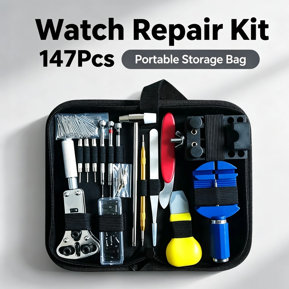 Spring Bar Tool Set - Professionelles Uhrenreparatur-Werkzeugset Uhrenarmband-Demontage- und Installationswerkzeug Federstift-Öffner