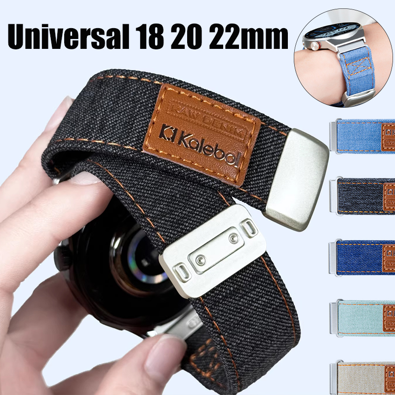 18/20/22mm Denim-Canvas-Armban – Canvas Strap Watch Bewertung und Preis